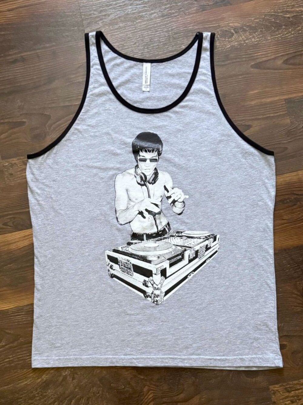 Bruce Lee "Gung Fu Scratch" / DJ Dragon Tank Top